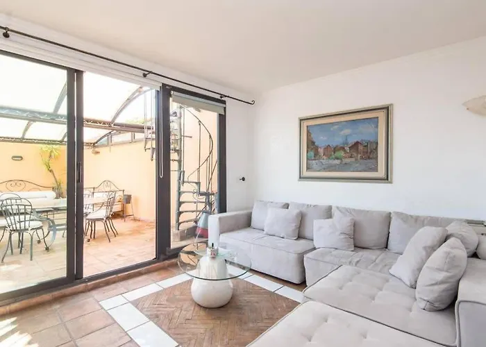 Apartment Panoramic Terrace Trastevere Rom